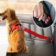 Pet Car Seat Belt – Secure & Comfortable Travel for Pets