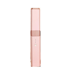 Portable Cordless USB Hair Straightener & Curler | Mini Ceramic Flat Iron for Travel