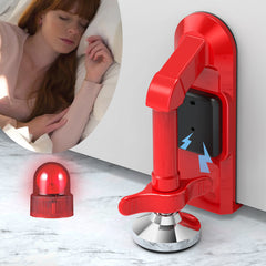 Portable Door Lock & Alarm - Self-Defense Security Device