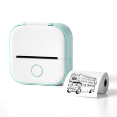 Portable Mini Pocket Printer – Inkless, Bluetooth-Enabled