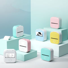 Portable Mini Pocket Printer – Inkless, Bluetooth-Enabled