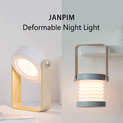 Touch-Controlled Night Light with 3 Brightness Levels and USB Charging