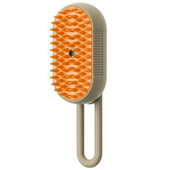 Steam Pet Brush for Effortless Grooming and Deodorizing