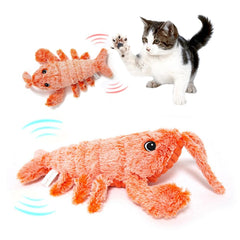 USB Rechargeable Lobster Cat Toy