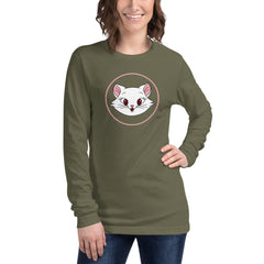 Kitty Women Long Sleeve Tee