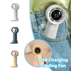 Rechargeable Portable Mini Air Conditioner & Handheld Fan Cooler