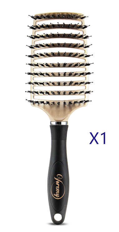 Hairbrush Anti Klit Brushy Haarborstel Women Detangler Hair Brush Bristle Nylon Scalp Massage Teaser Hair Brush Comb