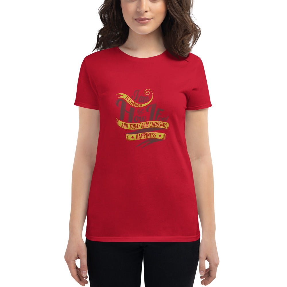 Happy Women's short sleeve t-shirt